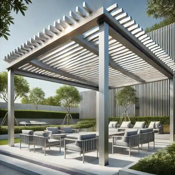 Pérgola Bioclimática Aluminio Deluxe