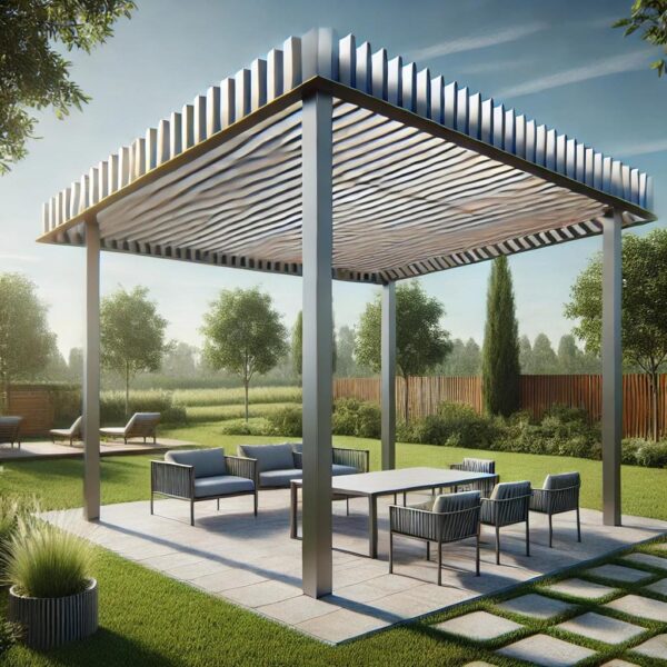Self-supporting Bioclimatic Pergola